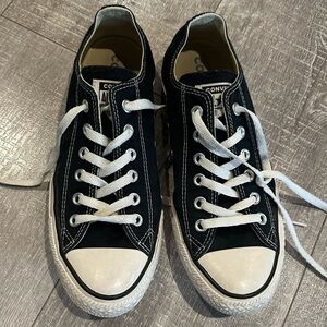 Converse Black Canvas Sneakers